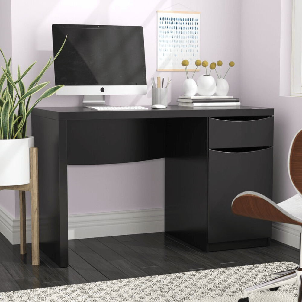 Escritorio Gamer Resident 2 Cajones Negro Oechsle