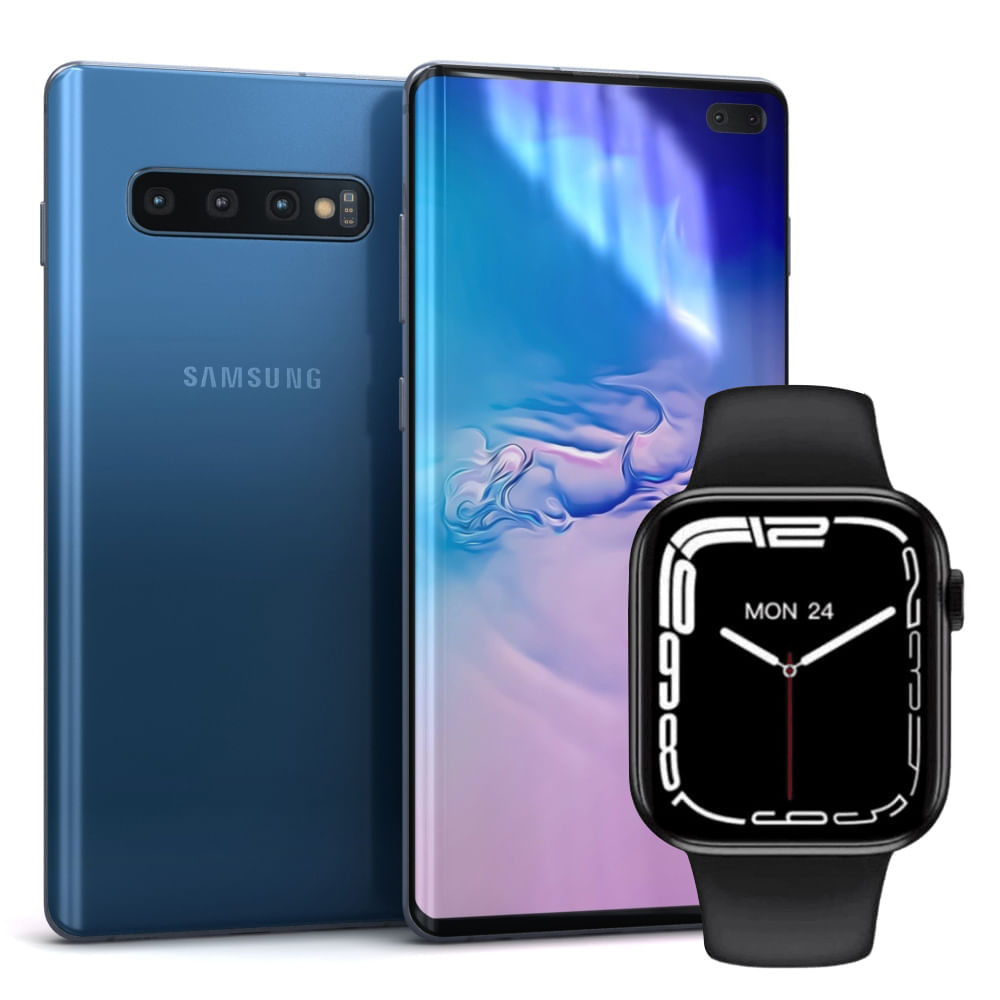 Samsung galaxy s10 discount plus smart watch