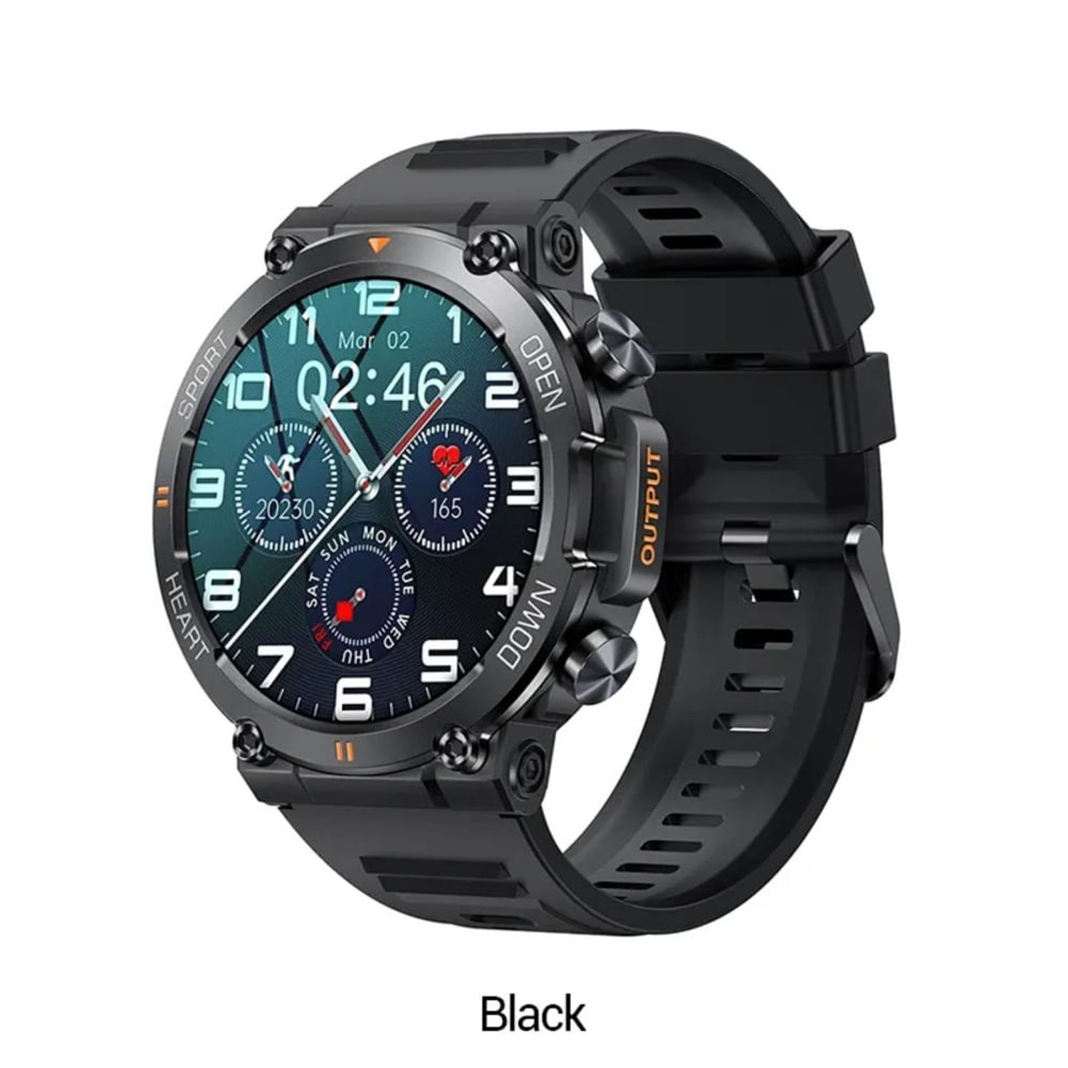 Smartwatch K56 PRO Acuatico Negro | Oechsle - Oechsle