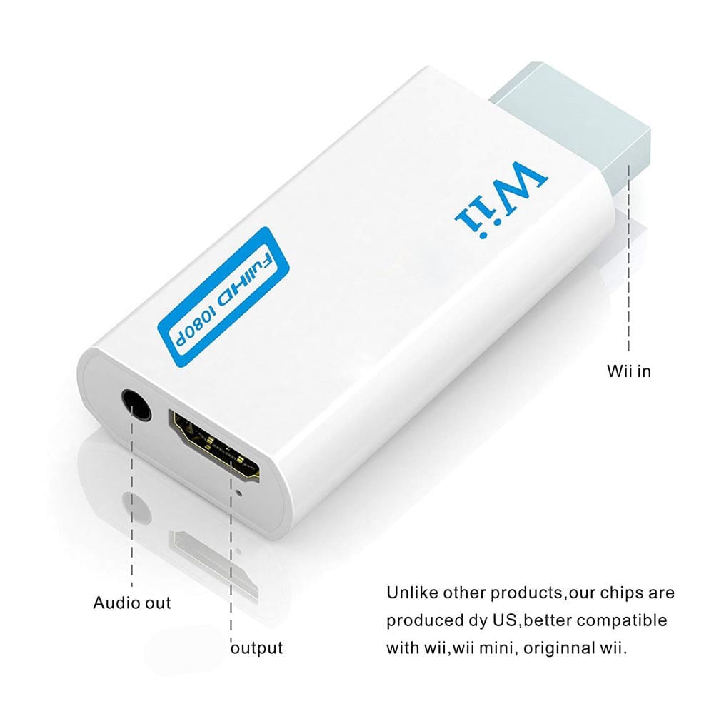 Convertidor HDMI para Nintendo Wii Adaptador HDMI I Oechsle - Oechsle