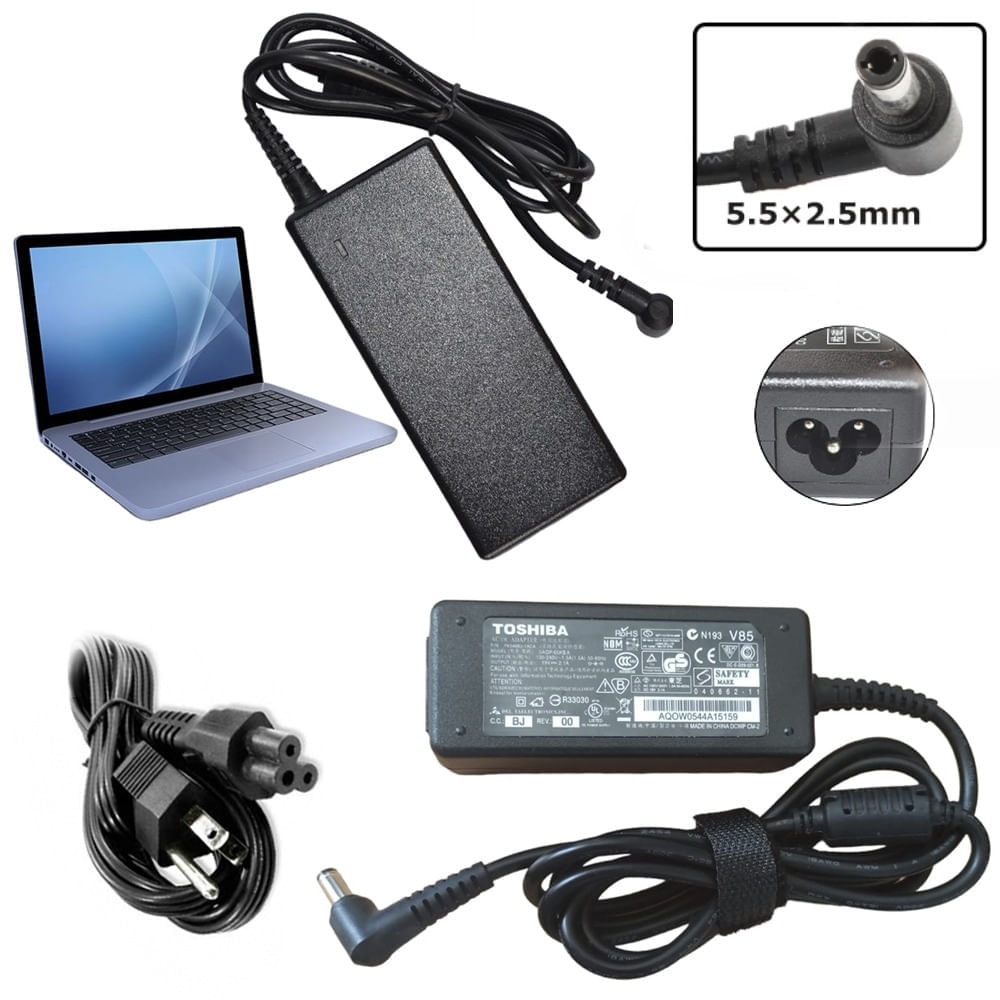 Cargador Genérico Laptop Toshiba 19V 2.1A 40w 5.5x2.5mm