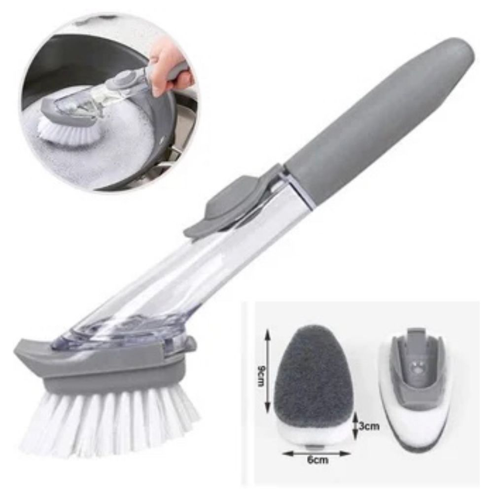 Cepillo Lavavajilla con Dispensador