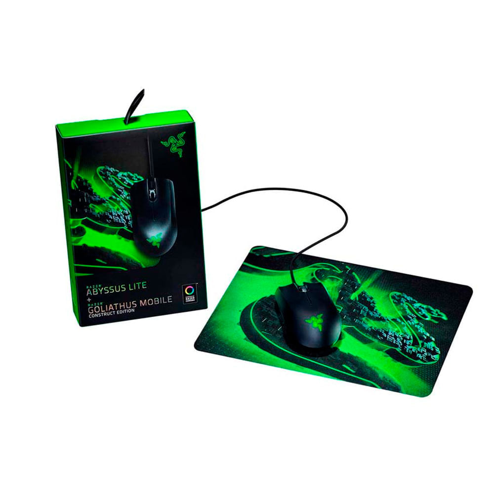 Combo Gaming Razer Mouse Abyssus Lite + Mouse Pad 02730100
