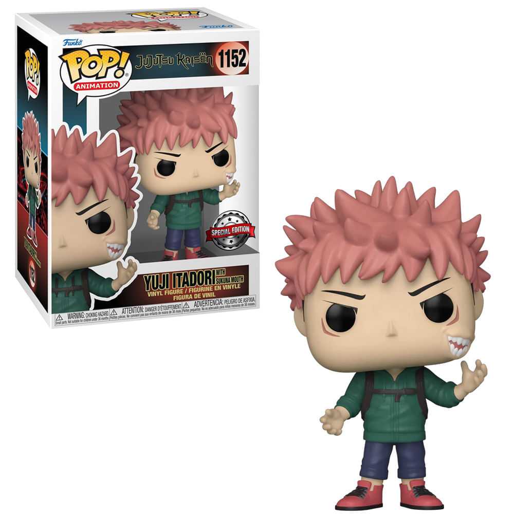 Funko Pop JJK Jujutsu Kaisen Yuji Itadori with Sukuna Mouth | Oechsle ...