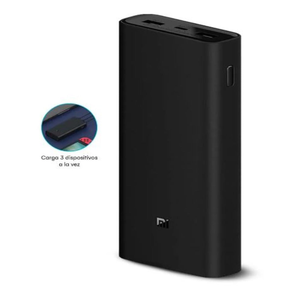 Power Bank Xiaomi 20000 mAh 50W - Negro