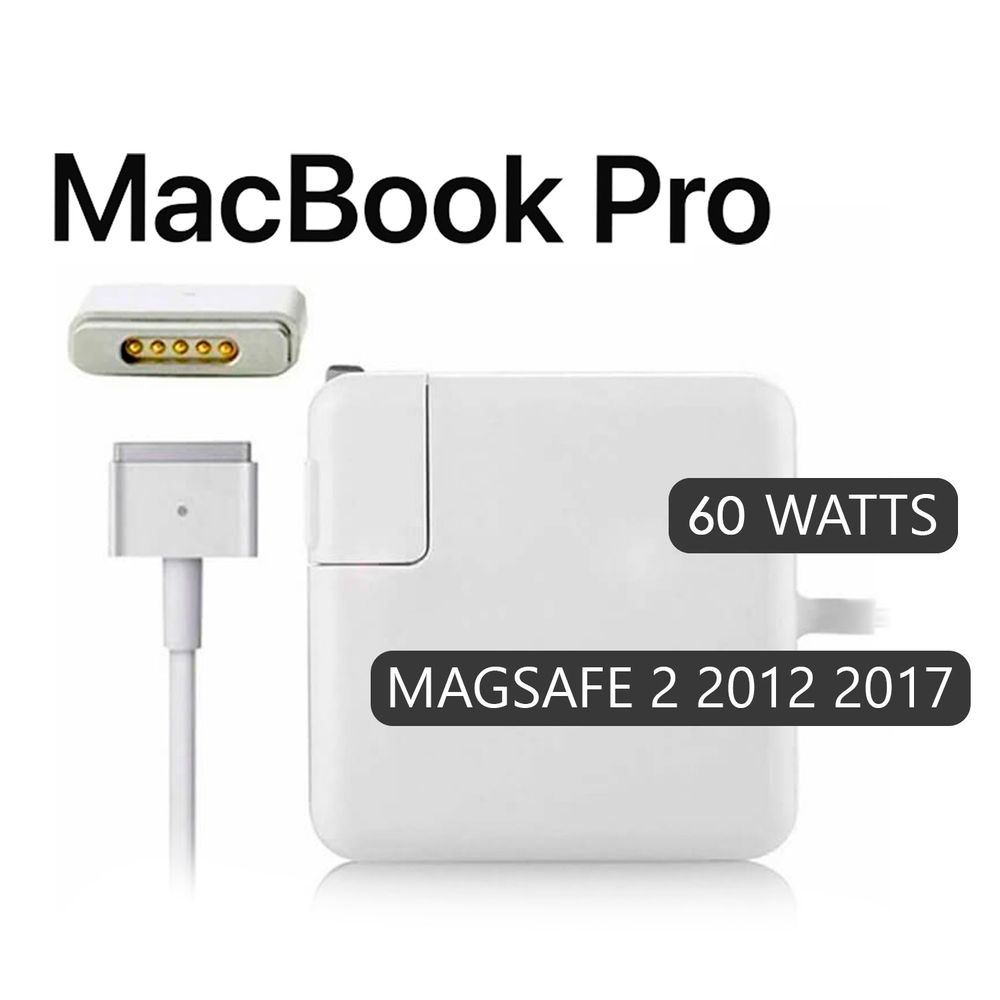 Cargador Macbook Pro ""60W"" Magsafe II (2012 - 2017)