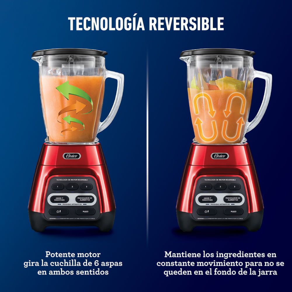 Licuadora oster con tecnología reversible nueva edición 600w new arrivals