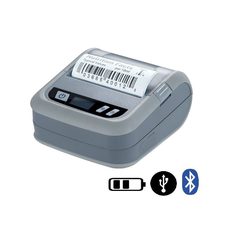 Mini Impresora Térmica Portátil Recargable Bluetooth + rollo rosado I  Oechsle - Oechsle
