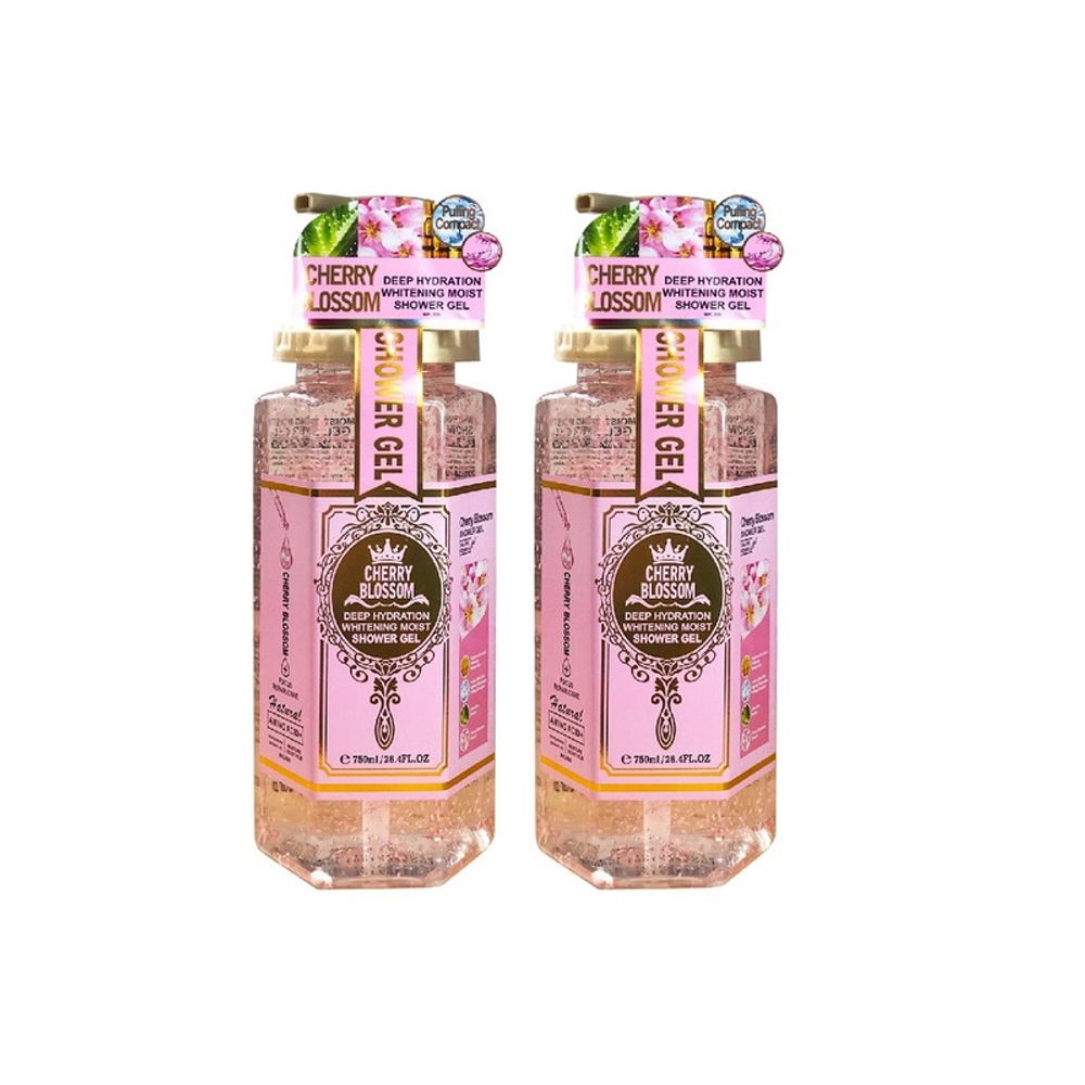 Gel de Ducha Flor de Cerezo Fruit of the Wakali 2 Unidades