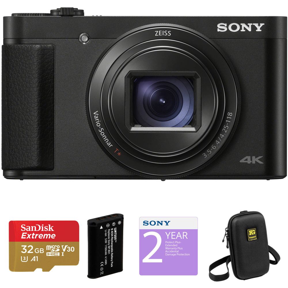 Kit de lujo de cámara digital de Sony Cyber-shot DSC-HX99