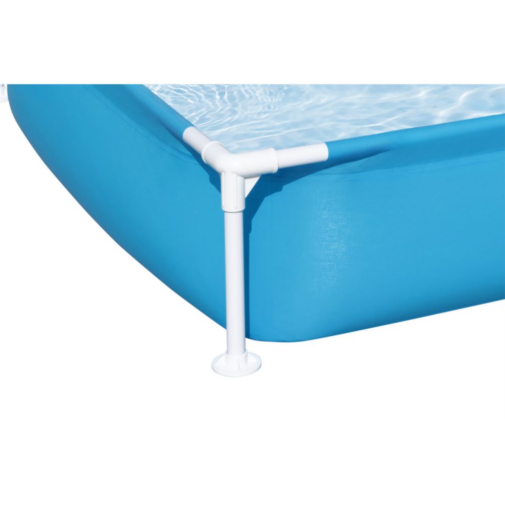 Armable Piscina Rectangular Celeste para la Familia I Oechsle