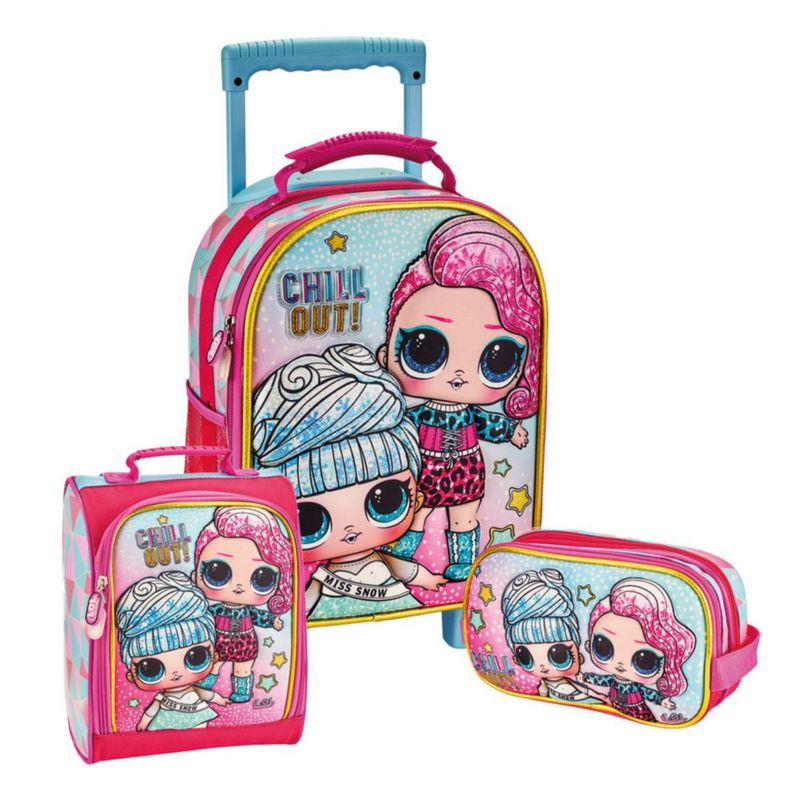 Set Maleta Mochila Con Ruedas Scool Eva 3D Set Scool Escolar - Paw Patrol -  Promart