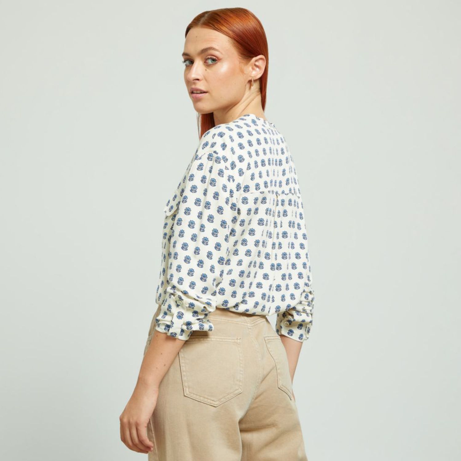 Blusa Amc Mujer Manga Larga Tuli Oechsle.pe Oechsle