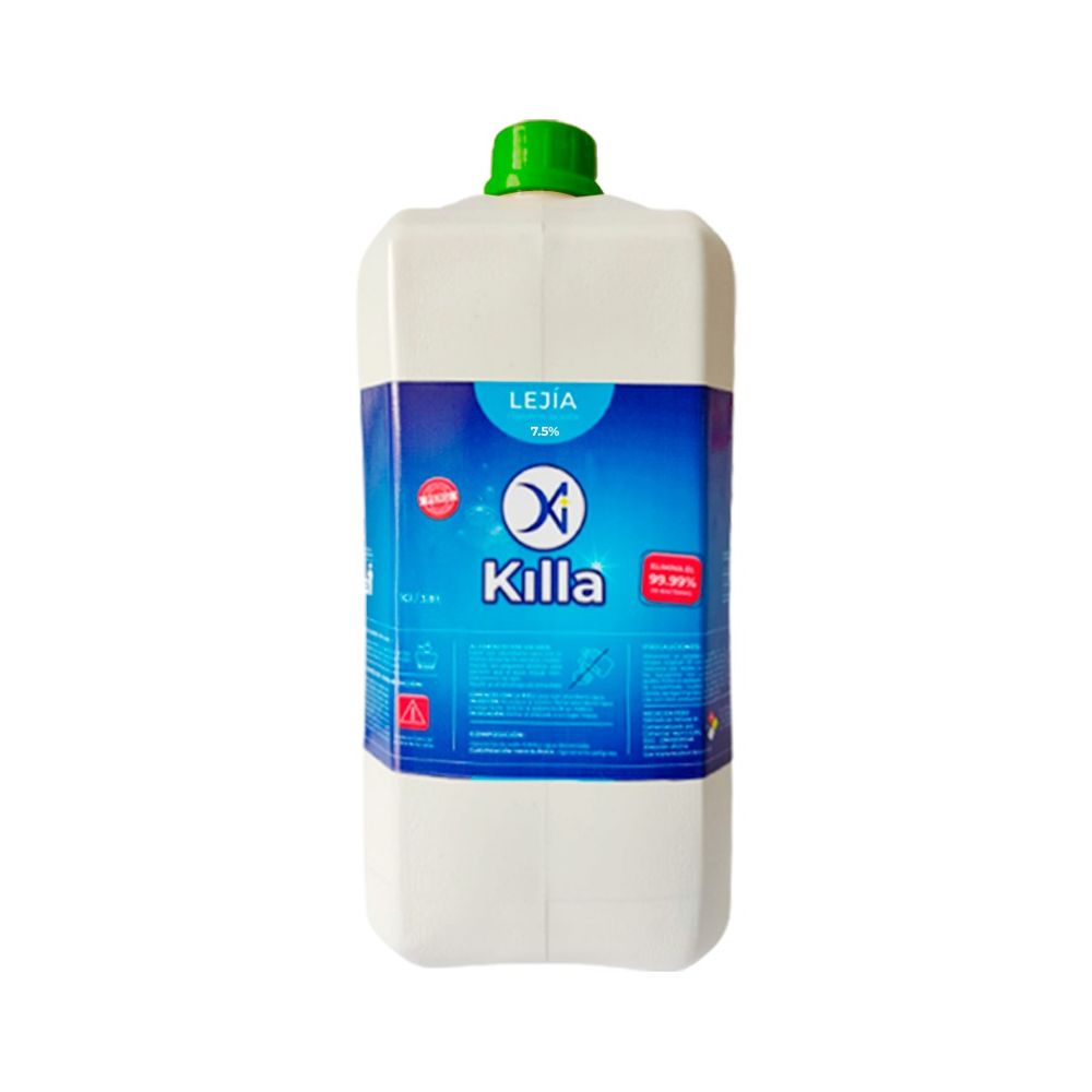 Lejía Industrial al 7.5% de Galón Killa