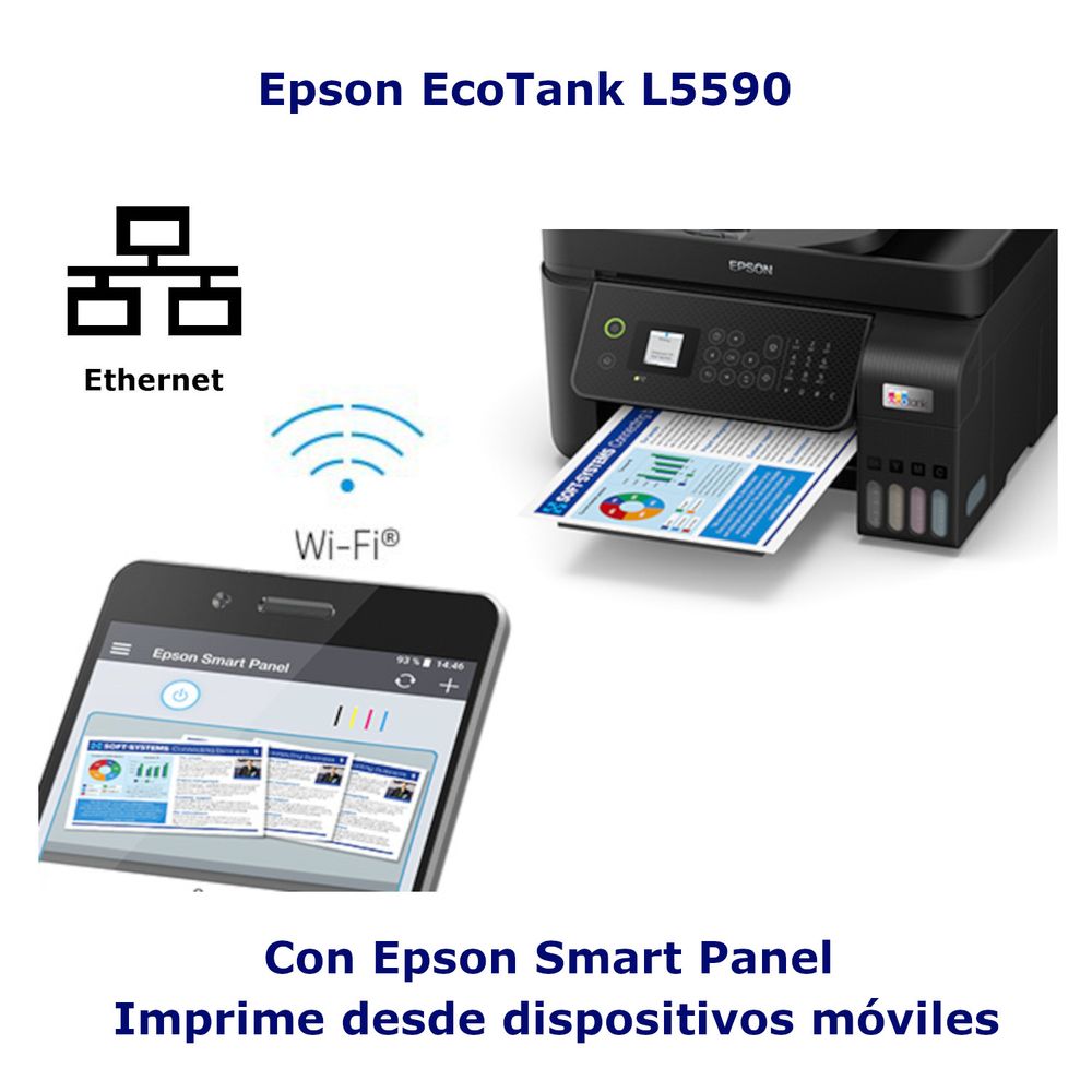 Impresora Epson Multifuncional L5590 WiFi