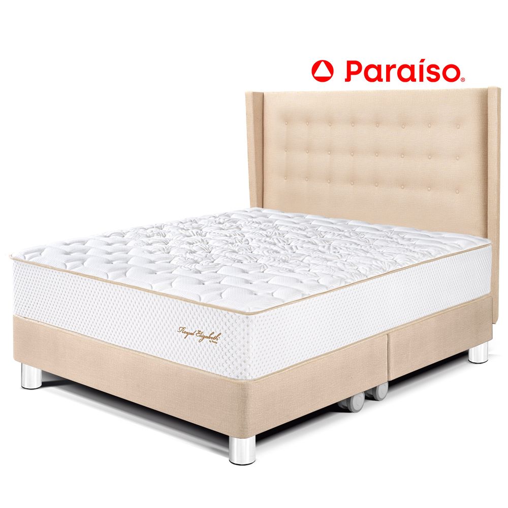 Dormitorio Royal Elizabeth King 198S Cabecera Gold Champagne