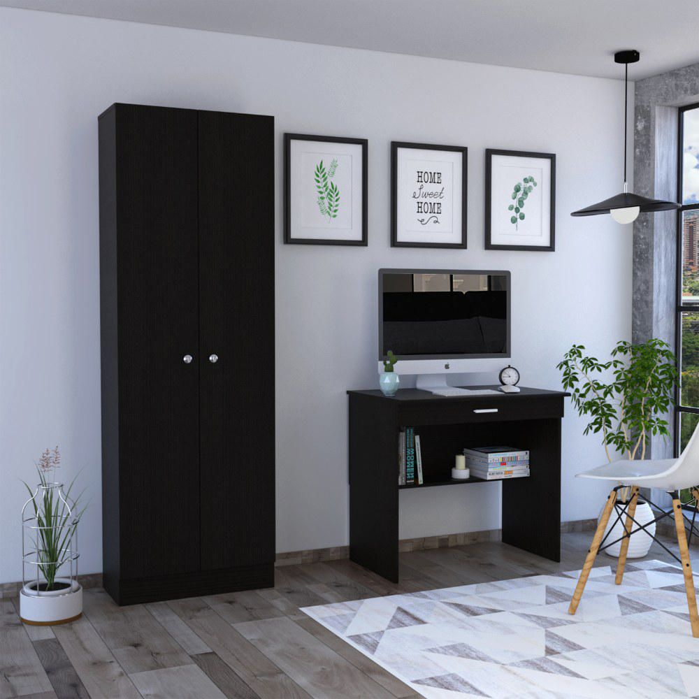 Combo Office 23 Escritorio + Closet Oficina - Weng