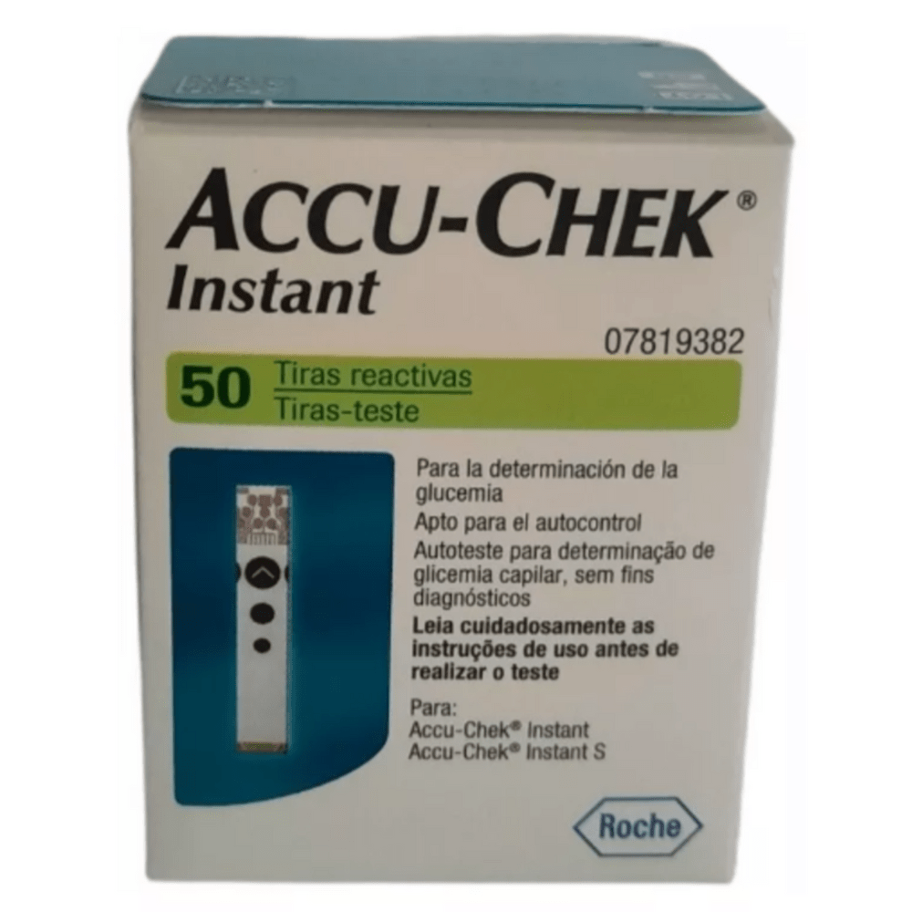 Tiras Reactivas Accu-Check Instant 50 UND