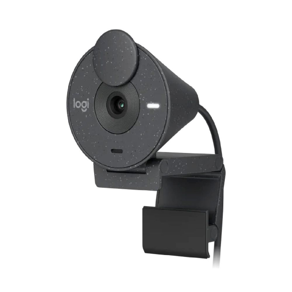 Camara Logitech Brio 300 Fhd 1080p con Modo Privacidad Negro