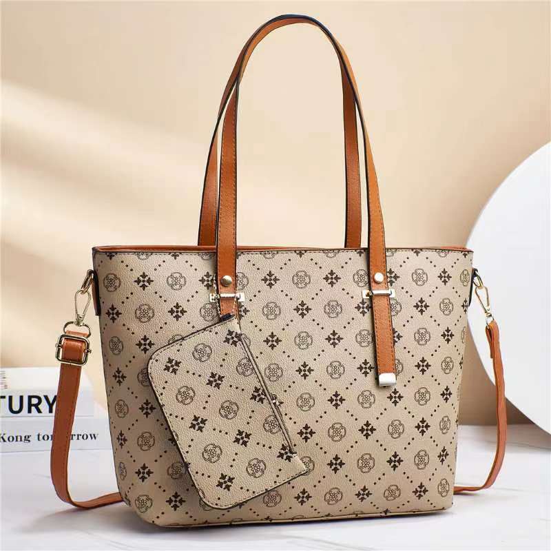 Cartera de Lujo Tizziana Beige y Ocre