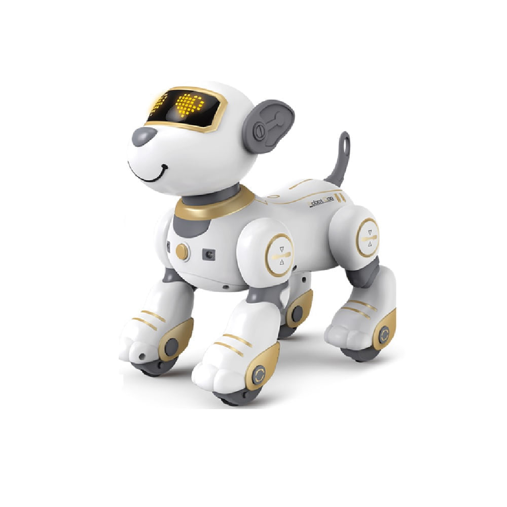 Perro Robot Smart BG1533 teledirigido para niños, comando de voz  programable