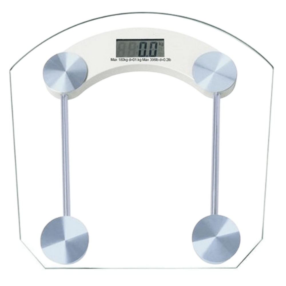 Balanza digital de vidrio templado Hasta 180KG