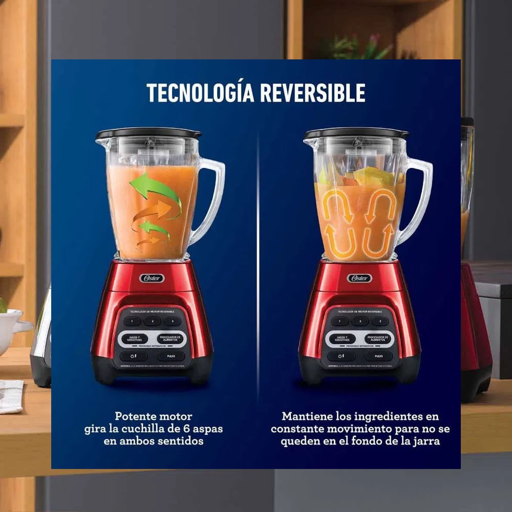 Licuadora oster con tecnología reversible nueva edición 600w sale