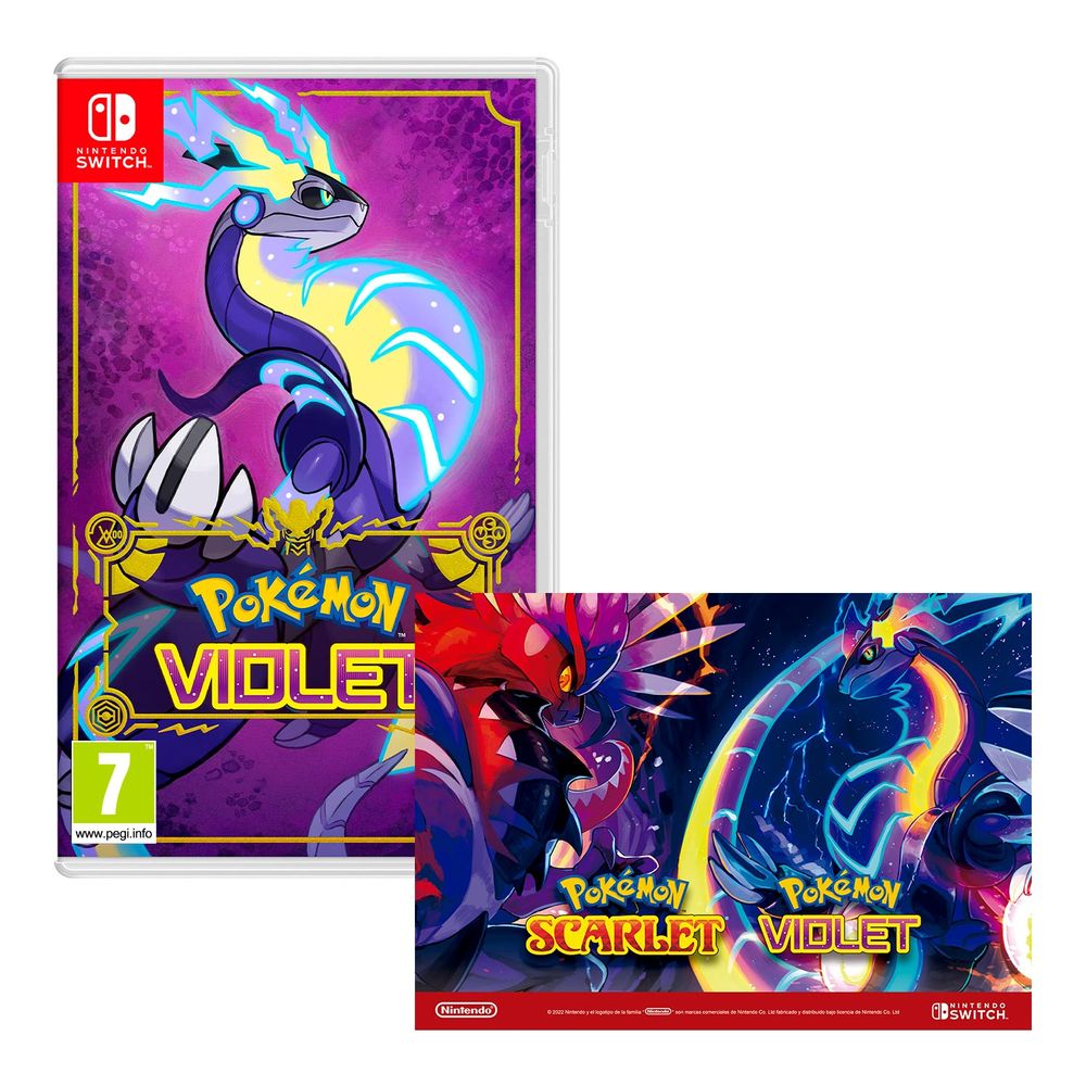 Pokemon Violet + Poster Nintendo Switch