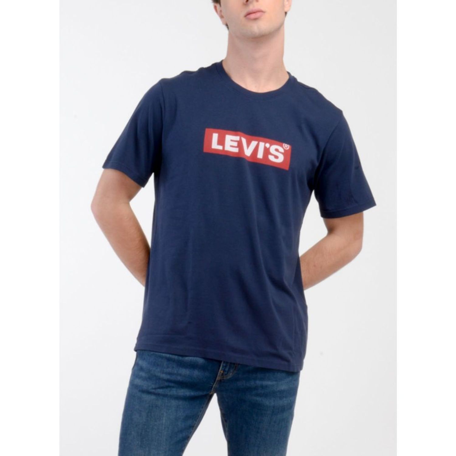 Polo levis azul hot sale