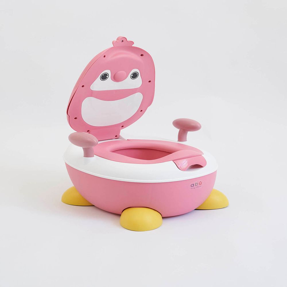 Bacín para Bebé Baby Potty Penguin Rosa