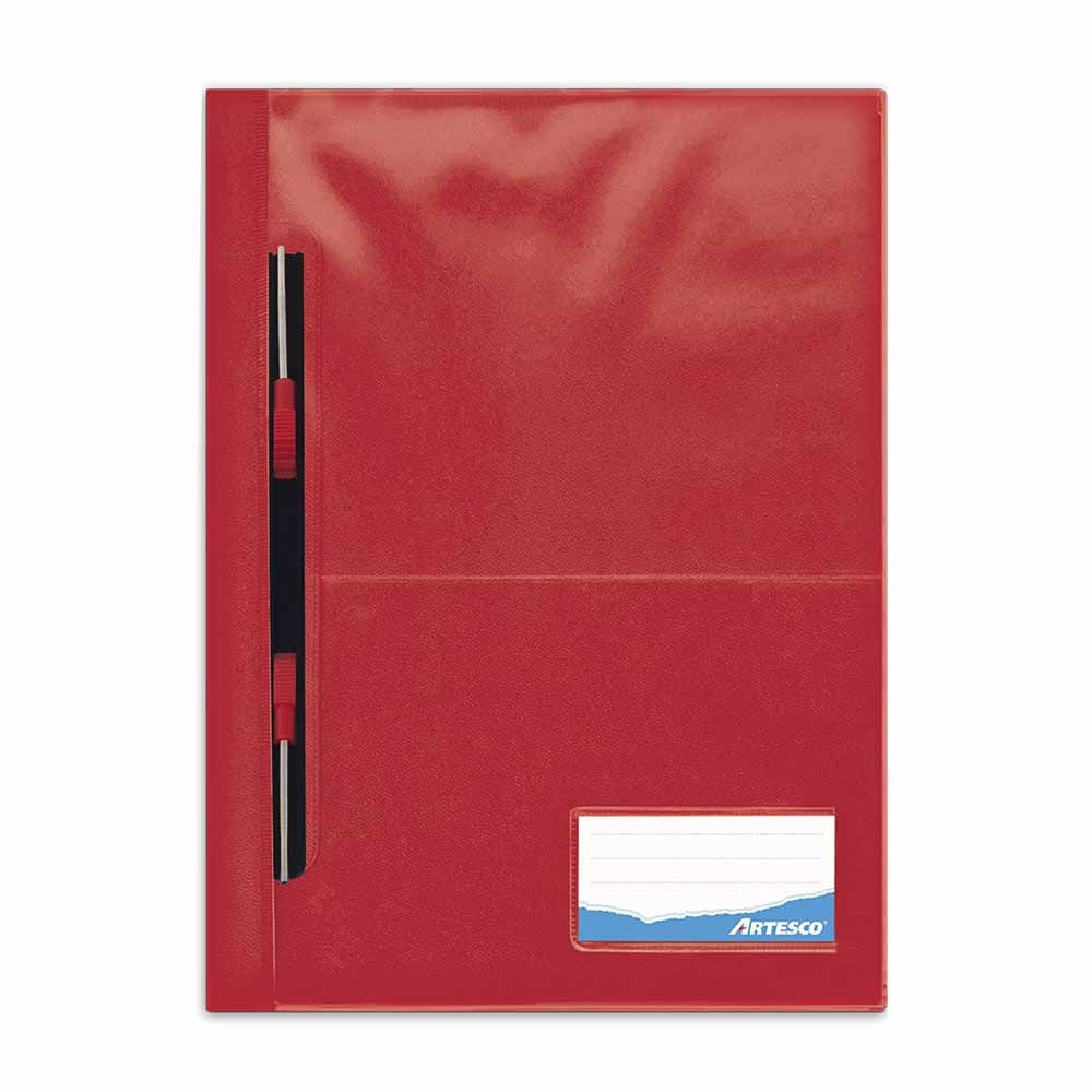 Folder ARTESCO Oficio Tapa Transparente con Gusano