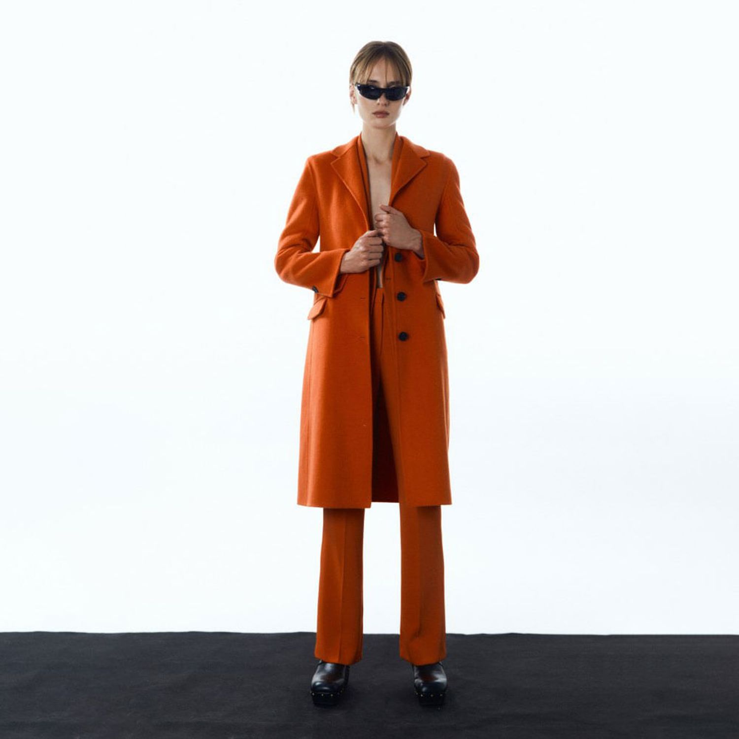 extremadamente oído Meloso Abrigo Sfera Mujer Handmade Orange Orange | Oechsle.pe - Oechsle