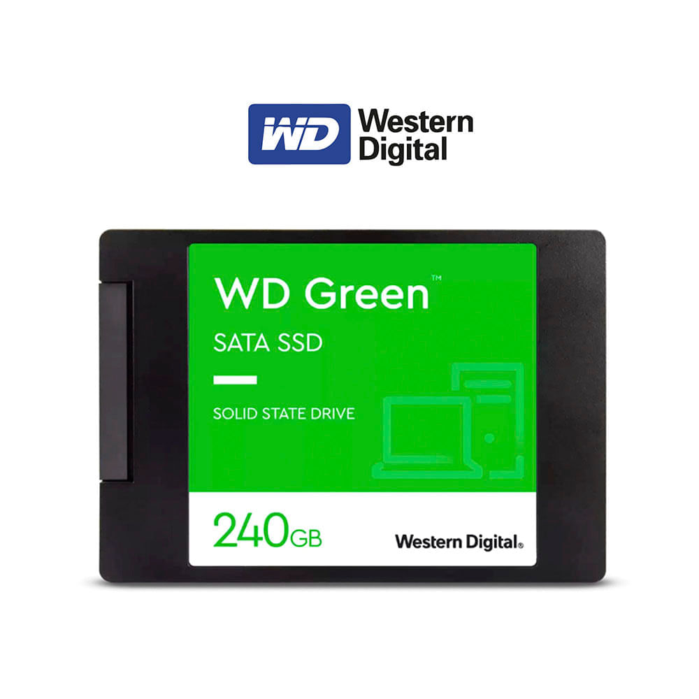 SSD Disco Sólido Western Digital Green 240GB SATA WDS240G3G0A
