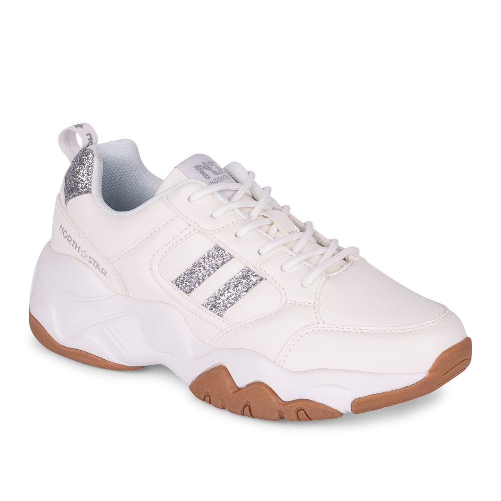 Zapatillas Urbanas para Mujer North Star Macao 1610 Blanco Oechsle