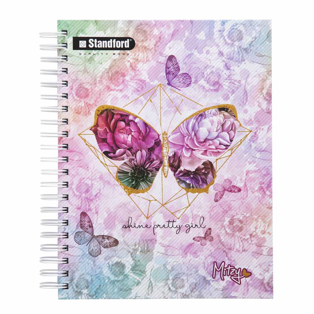 Cuaderno STANDFORD Quality Book Espiralado A4 Mitzy 160 Hojas