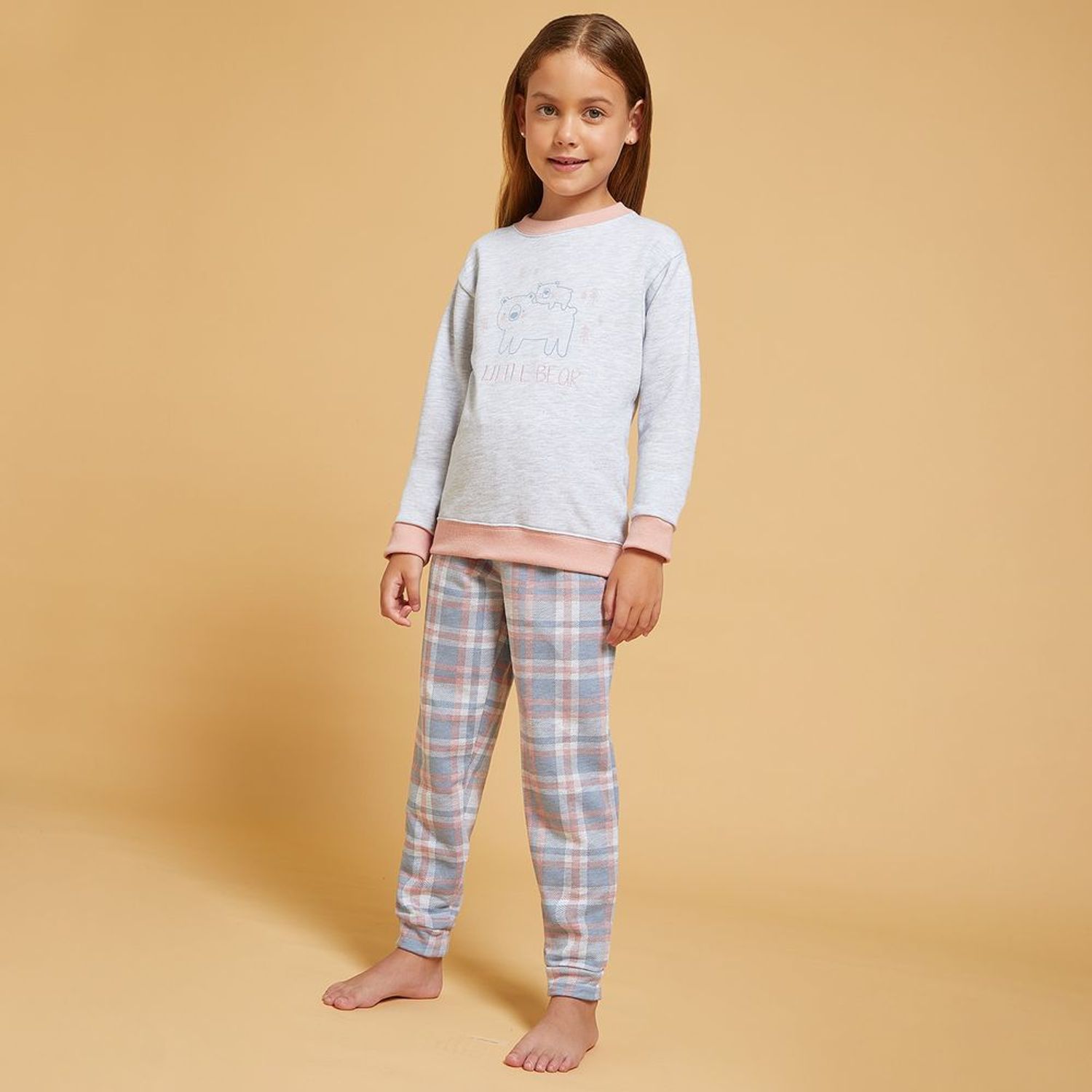 Pijama Para Niña Circus Mama E Hija Bear Franela | Oechsle.pe - Oechsle