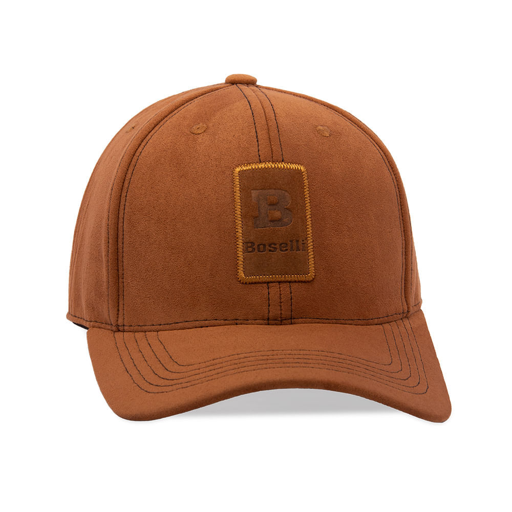 Gorra Boselli 3B002 Cuero Color Marrón