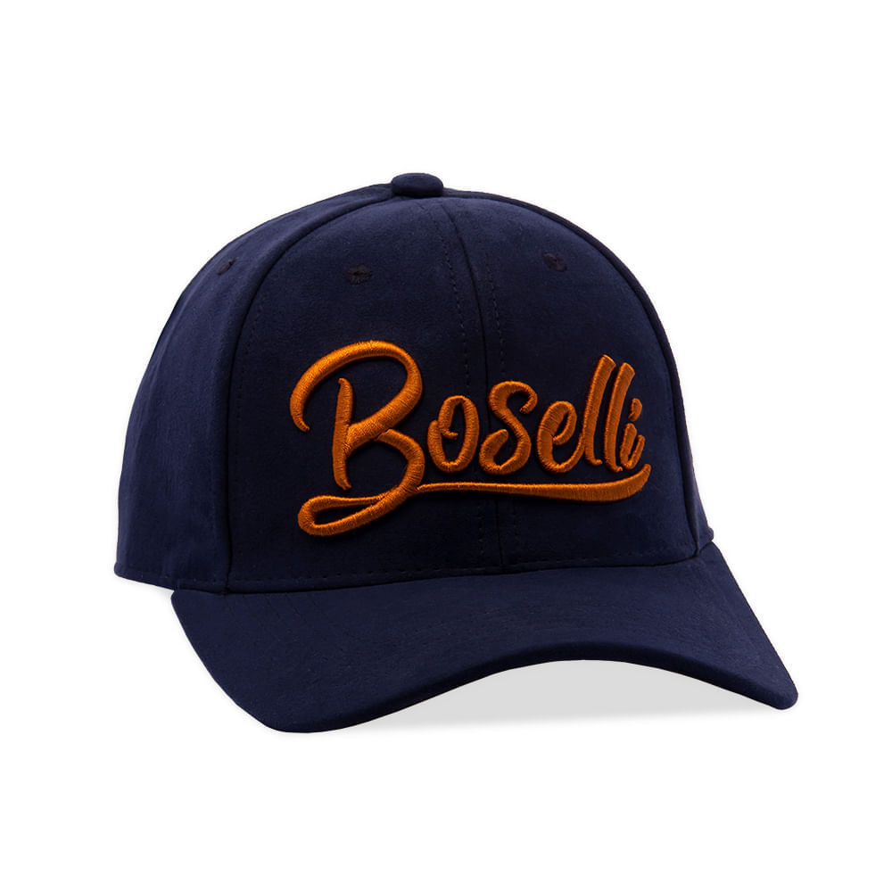 Gorra Boselli 3B001 Cuero Color Azul