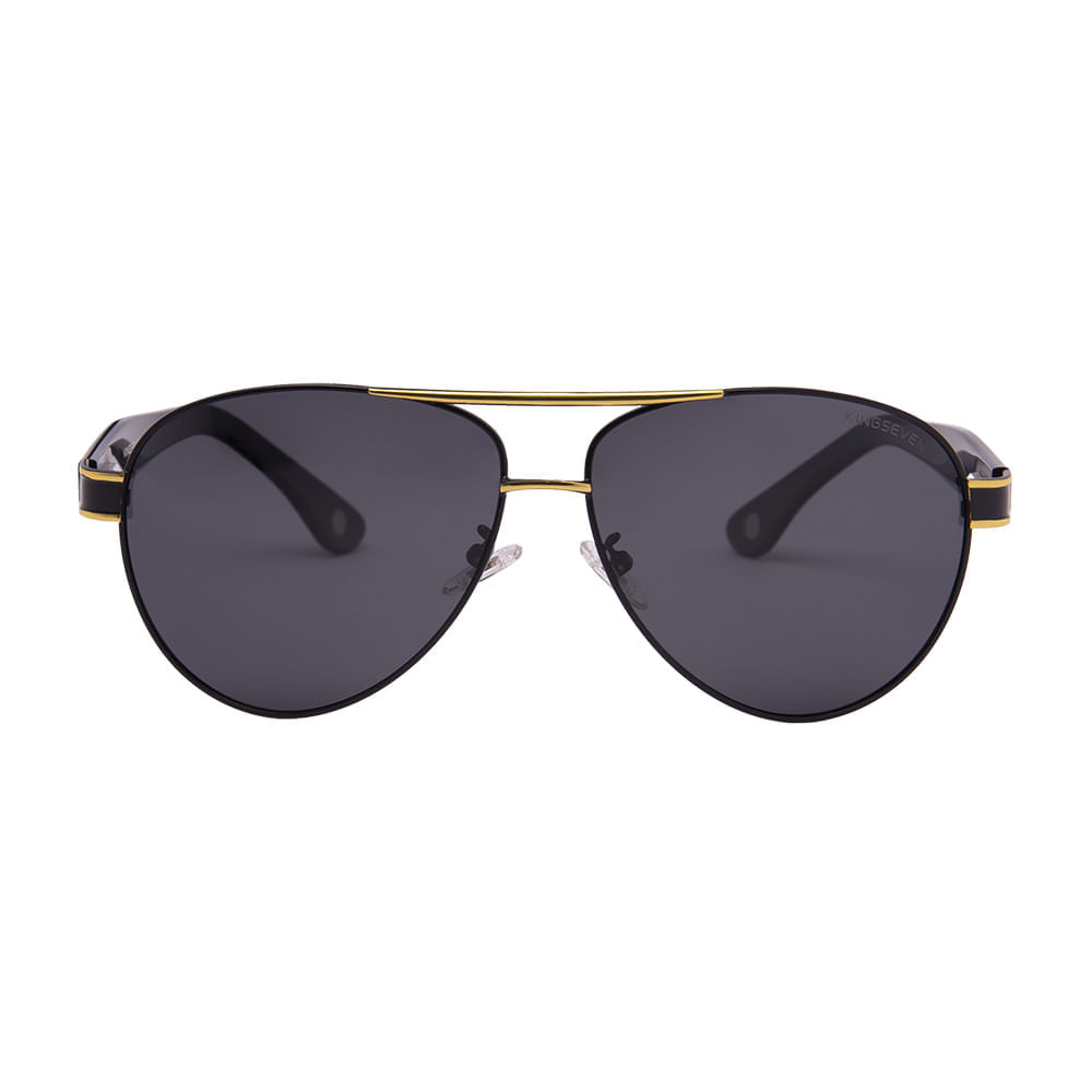 Gafa Kingseven N7777 Polarizado Color Negro con Dorado