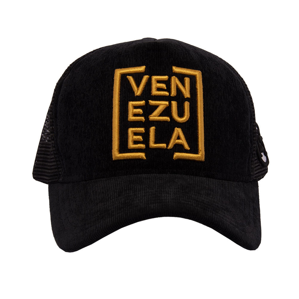 Gorra Suntime 3S061 Corduroy Color Negro