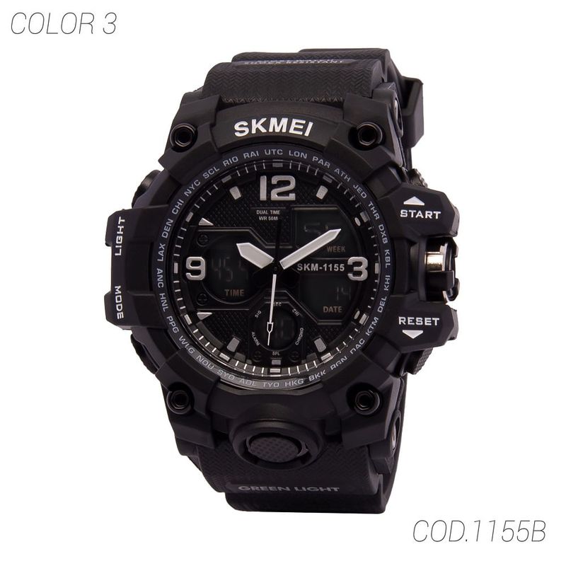 Reloj para Hombre SKMEI 9140 Dorado con Negro