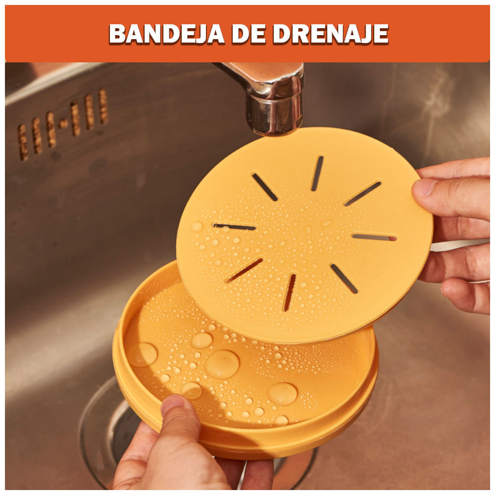 TOOLF Escurridor de platos de gran capacidad, escurridor de platos con  soporte para cubiertos, bandeja de goteo extraíble, soporte para tazas