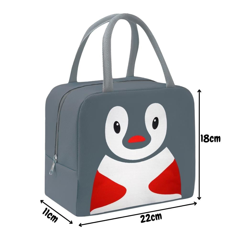 Lonchera Térmica Fiambrera para Niños Diseño Pingüino Azul 067L I Oechsle -  Oechsle