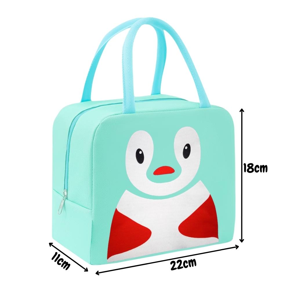 Lonchera Térmica Fiambrera para Niños Diseño Pingüino Azul 067L I Oechsle -  Oechsle