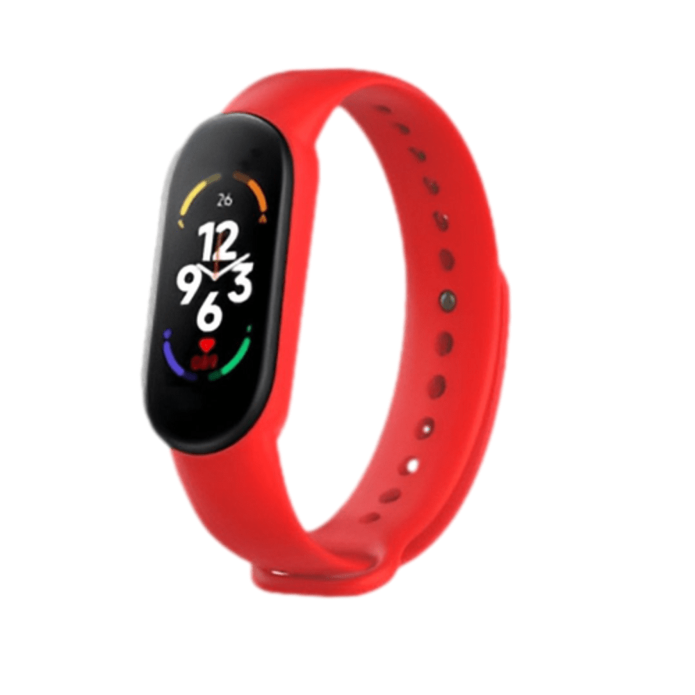 Correa para smartband 3/4/5/6/7 Rojo