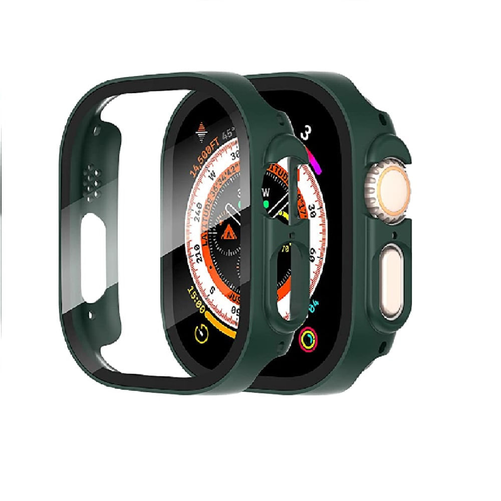 Case + vidrio 49mm para Apple Watch Verde oscuro