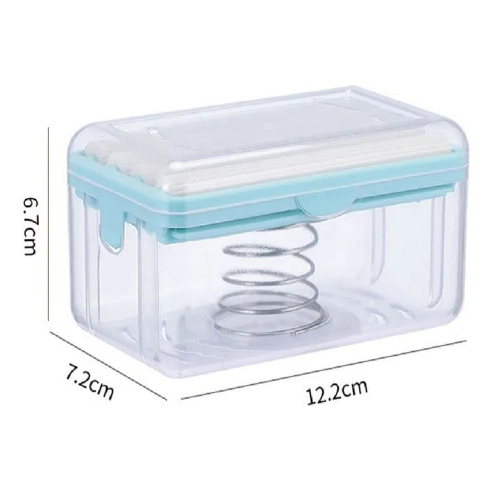 Caja de plástico Kis con tapa tipo clip 1 pza
