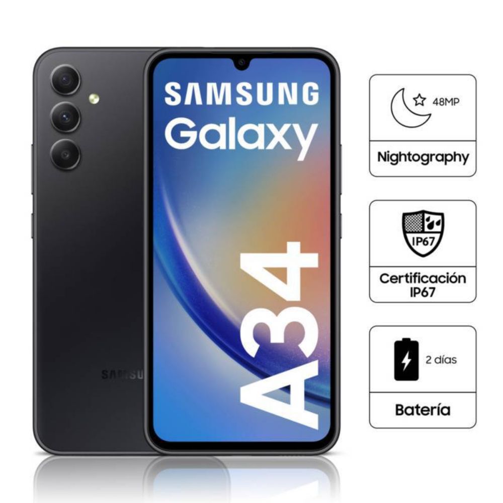 Samsung A34 5G 128GB - Hawaii 4 Mobile