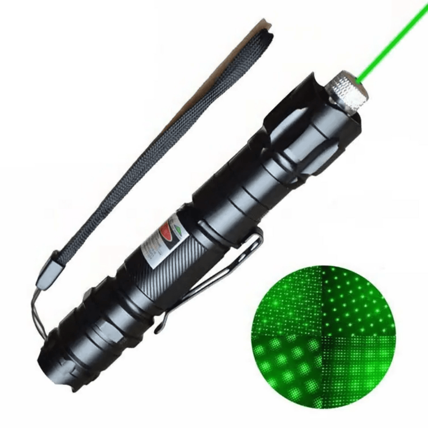 Puntero Laser Verde Potente 2000M Original 5 Modos - CAFINI I Oechsle -  Oechsle