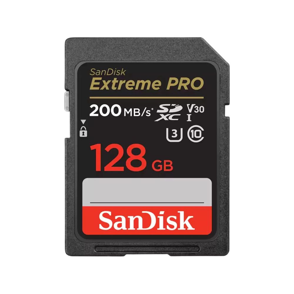 Memoria SD Sandisk Extreme Pro 200mbs 128gb